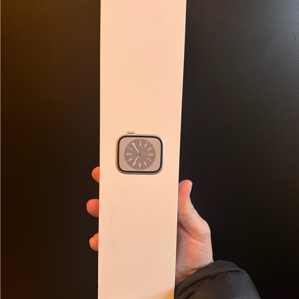 45mm Apple Smartwatch in Silver and White with Cellular & 3 Watch bands